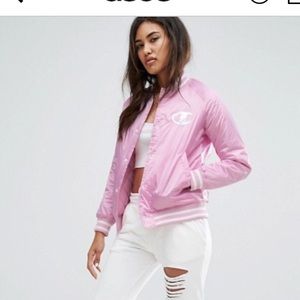 Pink champion women’s jacket
